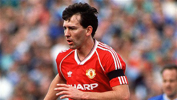 Tiền đạo MU Bryan Robson (1981-1994)